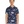 Load image into Gallery viewer, Dark blue floral resort shirt front