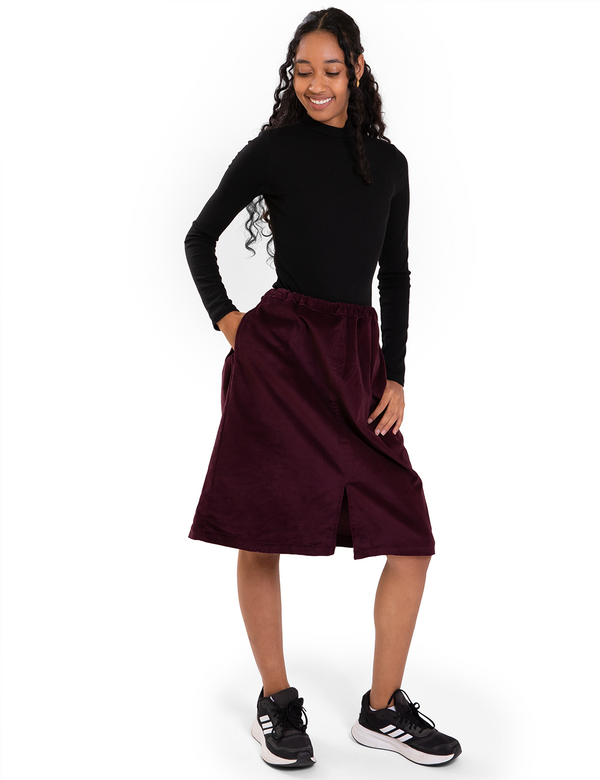 Corduroy Skirt