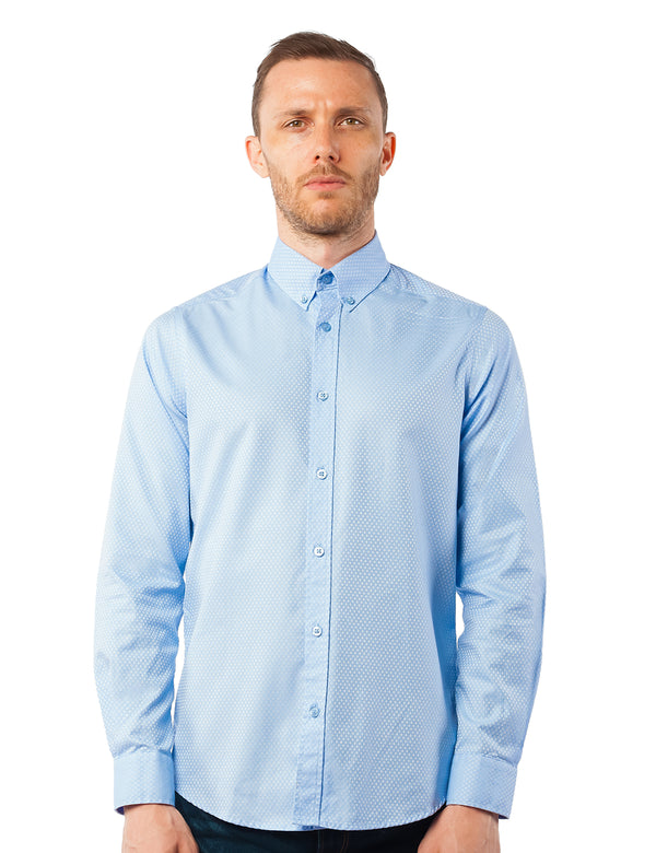 Diamond Weave Dress Shirt