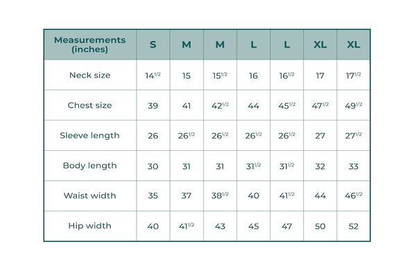 size guide