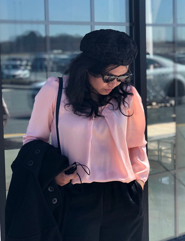 Sophie Pleated Blouse